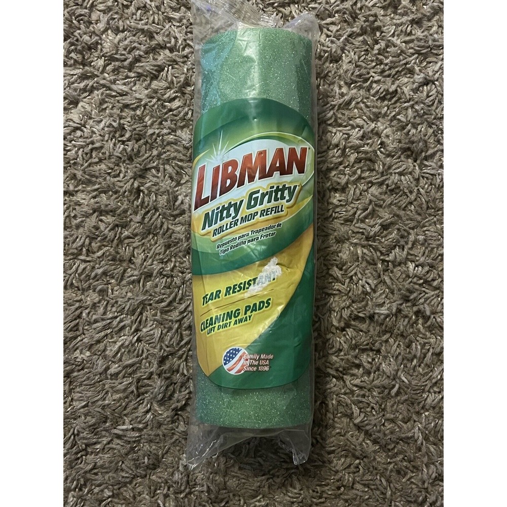 Libman Nitty Gritty‎ Roller Mop Refill  Brand New in Package!